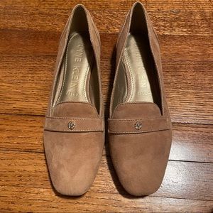 Anne Klein suede flats